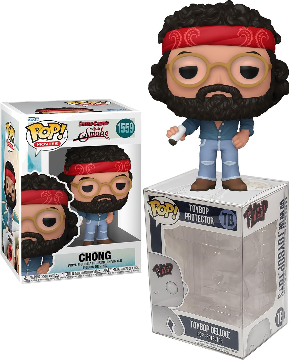 Amazon.com: Funko Pop Cheech & Chong Up in Smoke + Protector: Pop